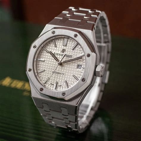 audemars royal oak stainless steel|audemars piguet royal oak precio.